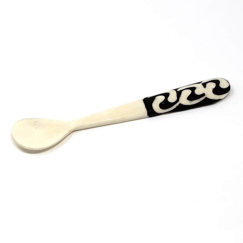 Handmade Natural Bone Batiked Appetizer Set, 3-Piece (Kenya)