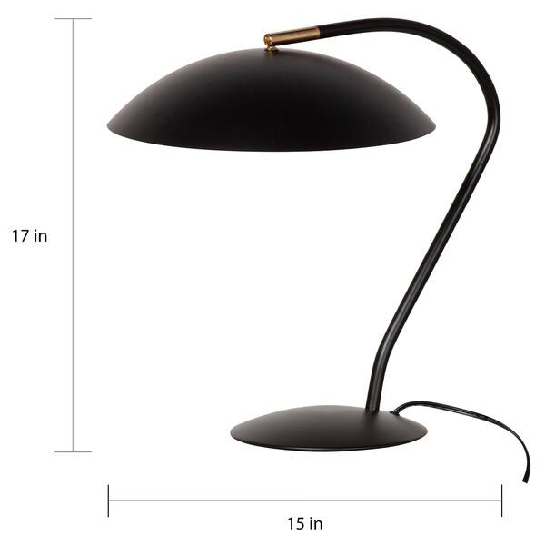 Shop For Carson Carrington Ullersatter Mid Century Modern Matte Black Task Table Lamp Get Free Delivery On Everything At Overstock Your Online Lamps Lamp Shades Store Get 5 In Rewards With Club O 30713219