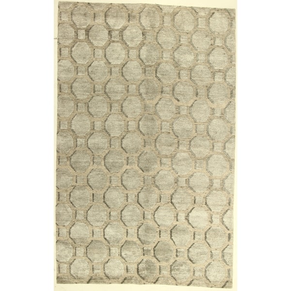 95313587 Rug Contemporary hand-knotted rug - 5'7