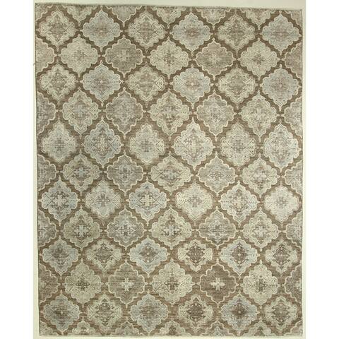 Modern hand-knotted rug - 7'11" X 9'10"