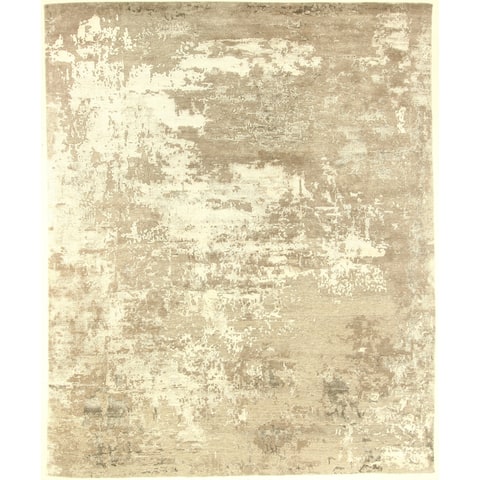 Modern hand-knotted rug - 8'1" X 9'11"