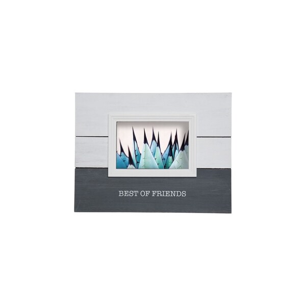 Foreside Home and Garden 4X6 Aldis Best Of Friends Photo Frame