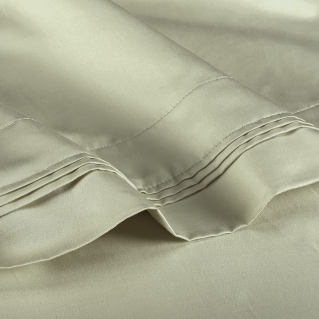 Superior Egyptian Cotton 1000 Thread Count Solid Pillowcase Set (Set of 2) - Sage - King