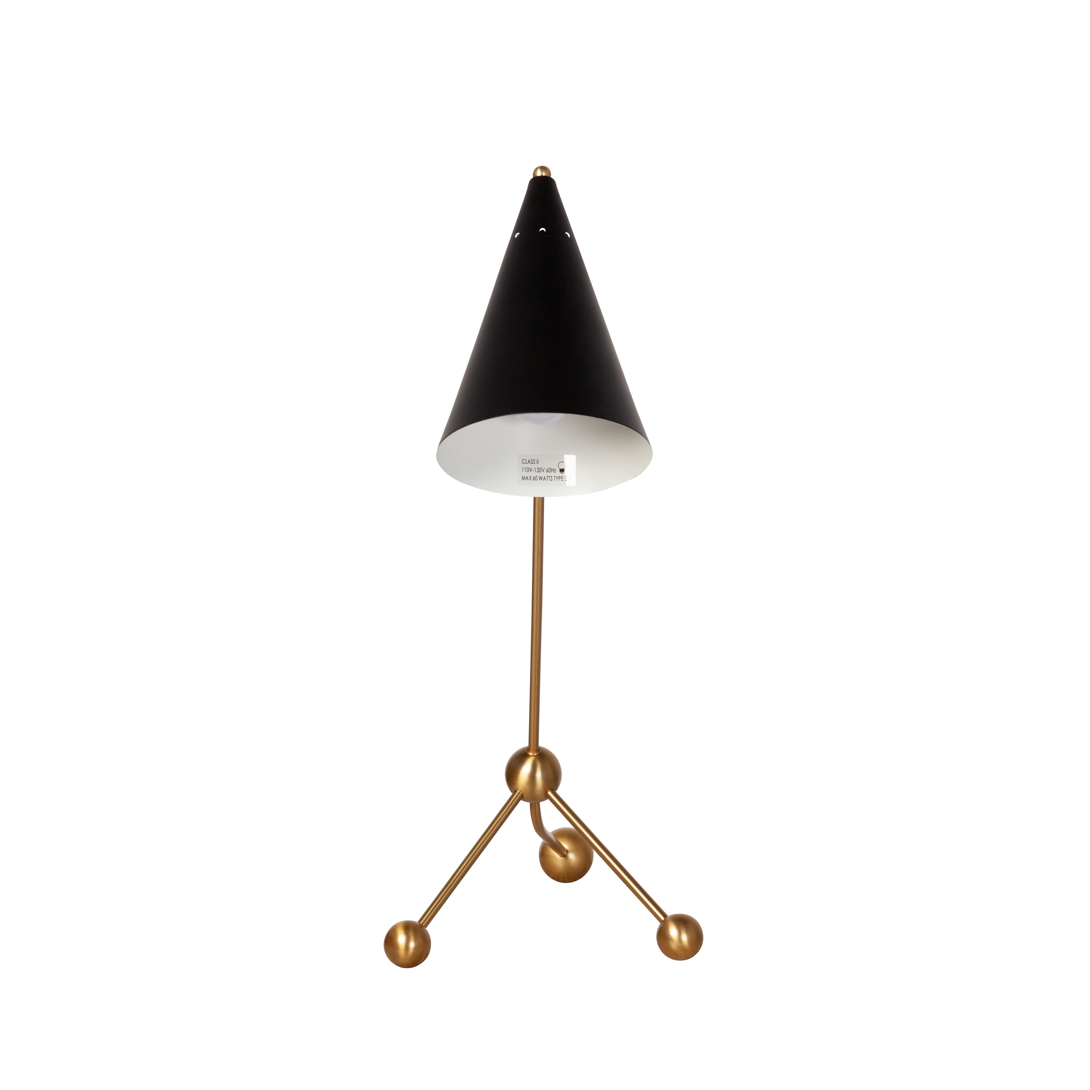 Illuminate Brass Desk Lamp - Matte Black - Bed Bath & Beyond - 30721655