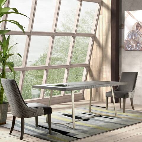Madison Park Hale Light Grey Dining Table