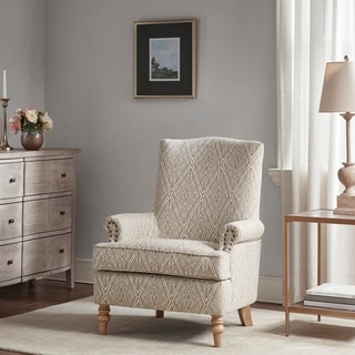 Martha Stewart  Walmsley Navy Accent Chair (Navy Multi)