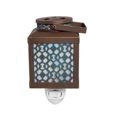 Home Fragrance Sitara Accent Wax Warmer with 15 Watt Light Bulb
