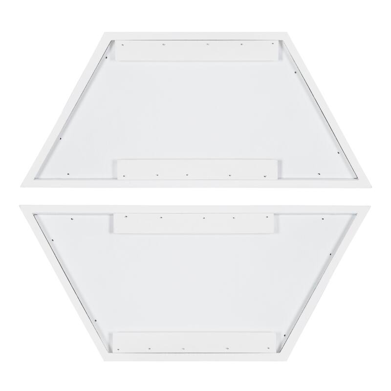 Kate and Laurel Camellia Wall Shelf Set, Set of 2 - 2 Piece