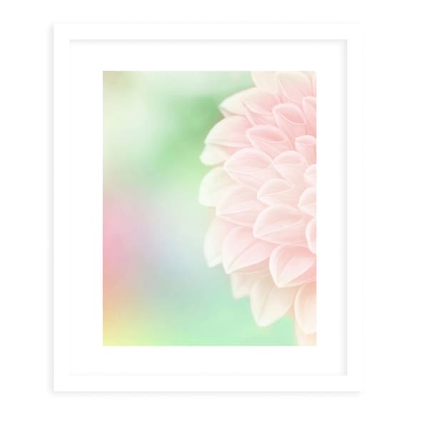 BLOOM2 White Framed Giclee Print By Robin Delean