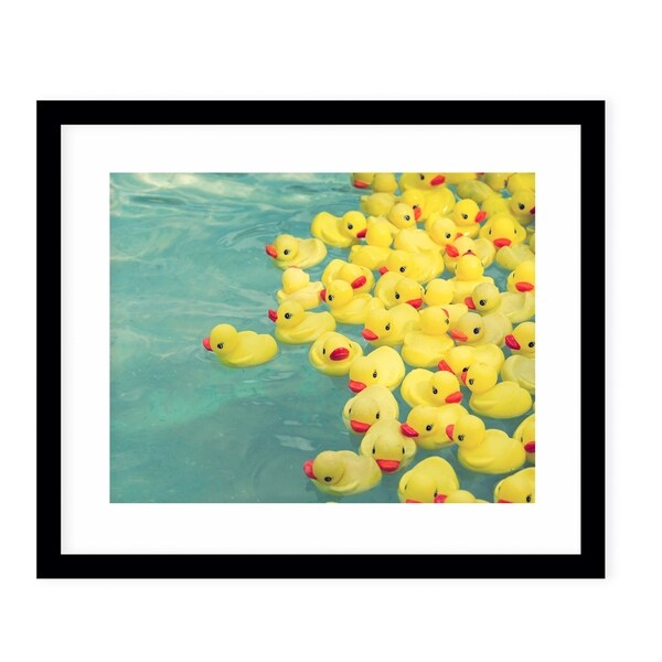 ESCAPING NORMAL Black Framed Giclee Print By Ann Hudec