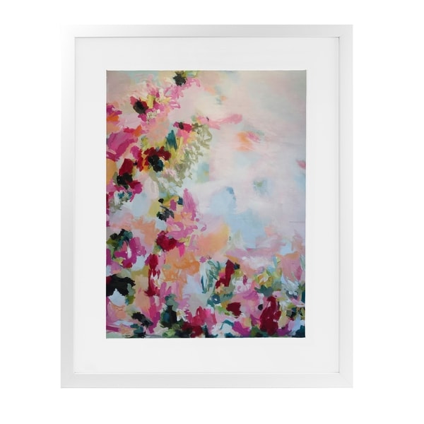 PARISIAN PANACHE White Framed Giclee Print By Susan Skelley