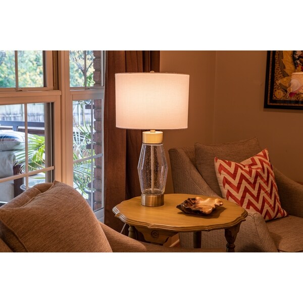 clear glass table lamps for living room