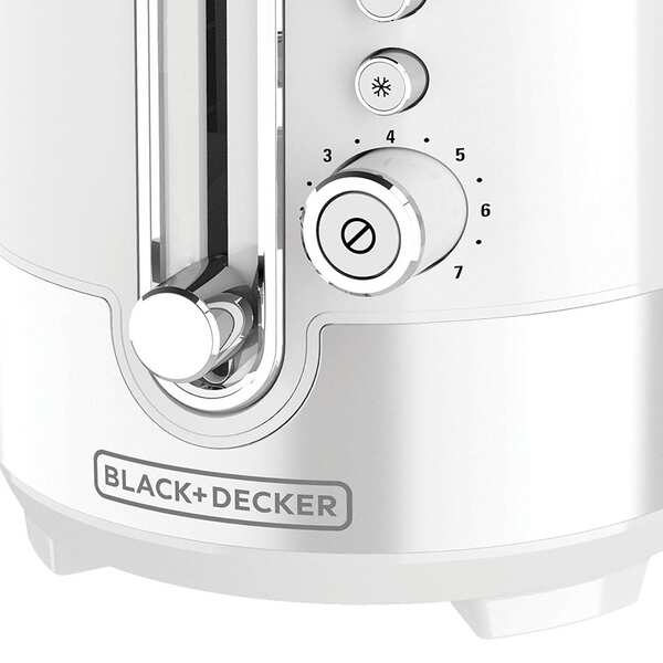 black and decker white toaster