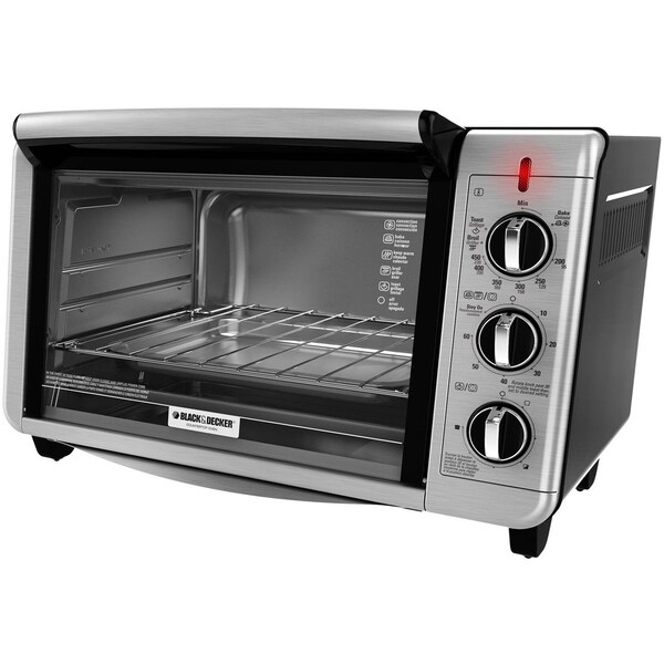 black & decker rotisserie convection countertop toaster oven