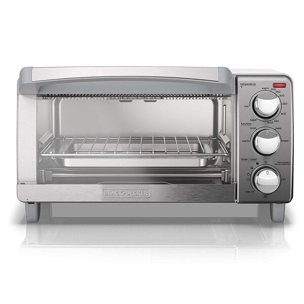 black and decker 4 slice countertop oven