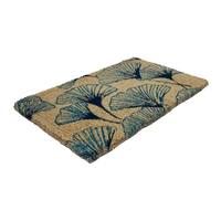 Fab Habitat Handwoven Durable Life's a Beach Starfish Doormats On Sale