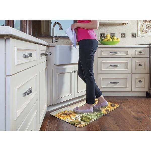 Shop Decorative Anti Fatigue Floor Mats 30 X 20 Sunflowers
