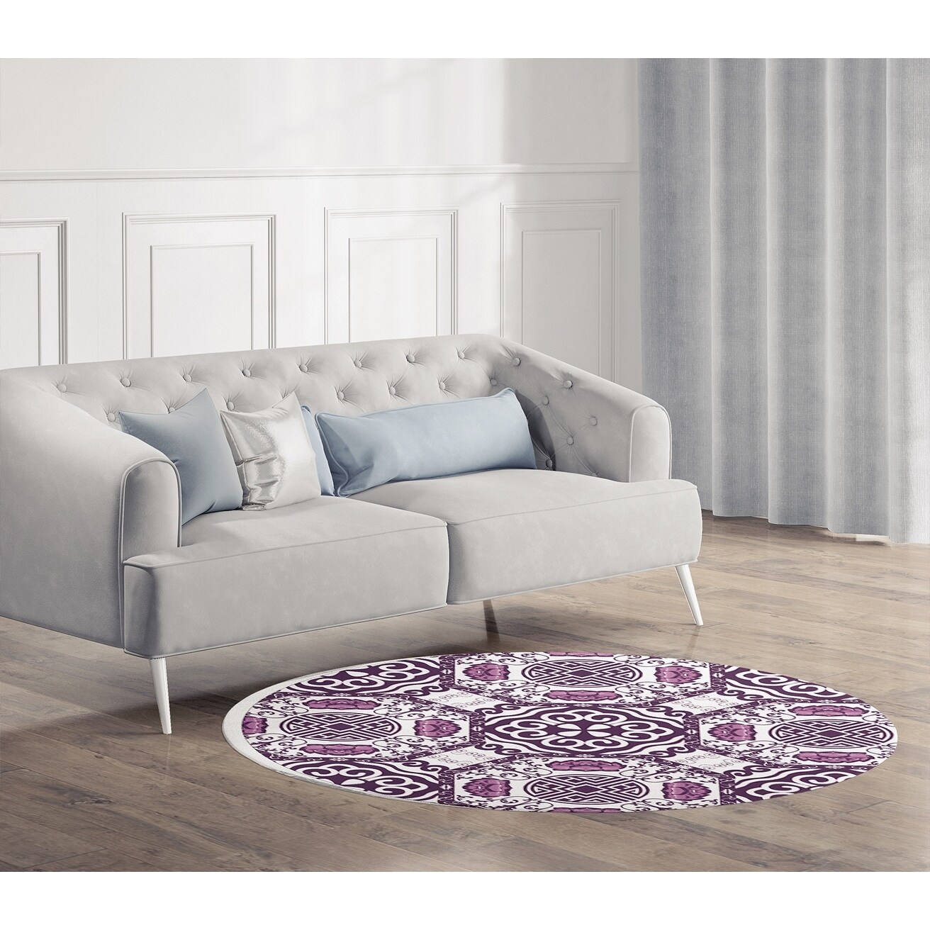 Shop Lasha Plum Area Rug By Kavka Designs Overstock 30725480