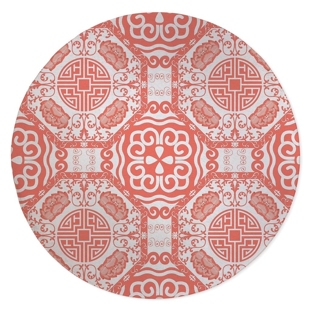 LASHA CORAL Area Rug by Kavka Designs
