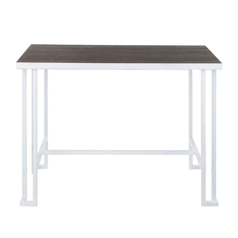 Roman Industrial Counter Height Dining Table - N/A
