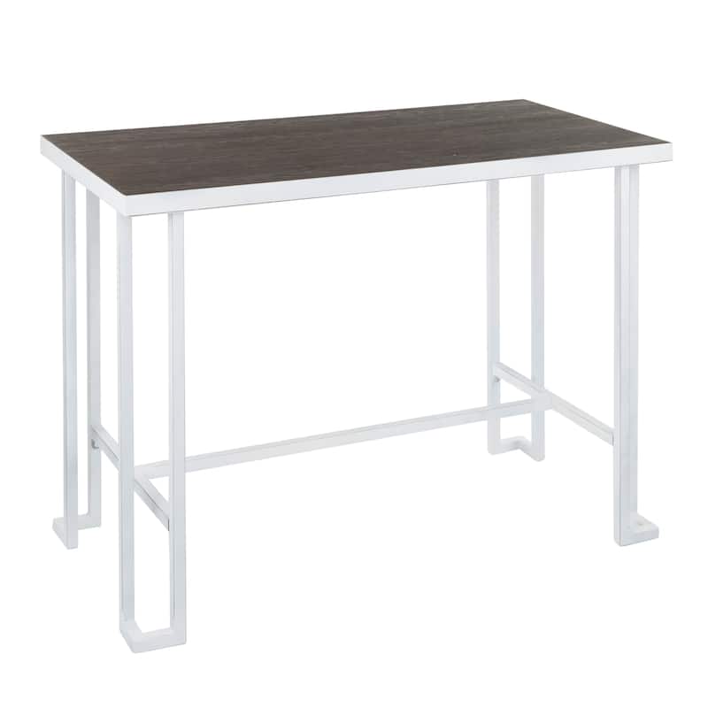 Roman Industrial Counter Height Dining Table - N/A
