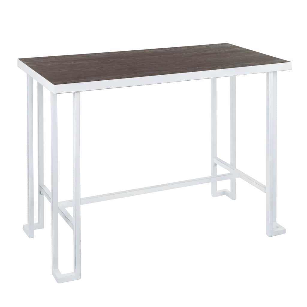 Roman Industrial Counter Height Dining Table - N/A