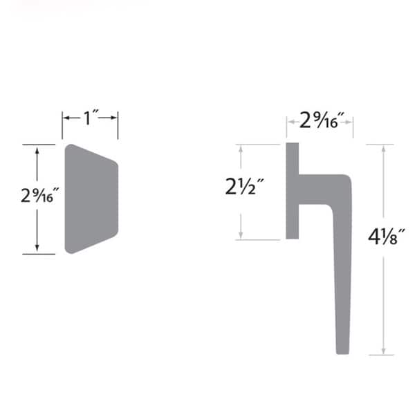 Sure-Loc Cedar Entrance Lever with Keyed Alike Deadbolt