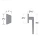 preview thumbnail 2 of 0, Sure-Loc Cedar Entrance Lever with Keyed Alike Deadbolt