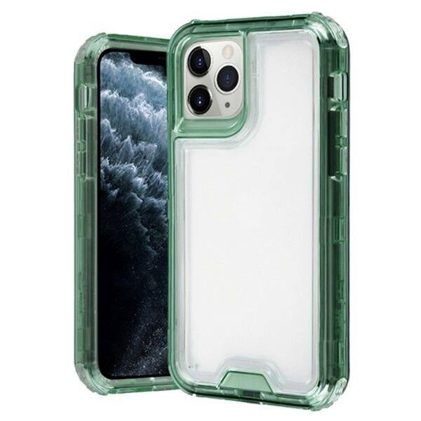 Insten Hard Hybrid Plastic Tpu Case For Apple Iphone 11 Pro Clear Green Overstock