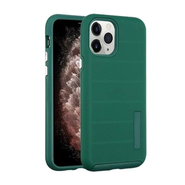 Insten Dots Textured Fusion Hard Dual Layer Plastic Tpu For Apple Iphone 11 Pro Max Green Overstock