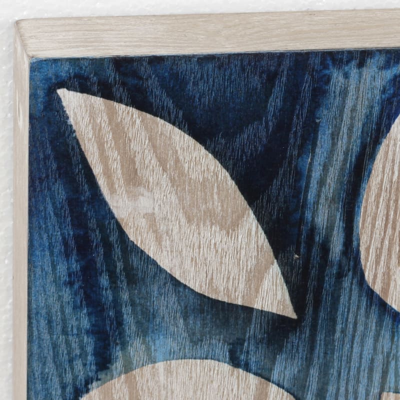 Carson Carrington Cobalt Tile II Abstract Wall Art