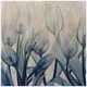 preview thumbnail 1 of 7, Carson Carrington Blue Tulip Wall Art Giclee Printed Ahwood Wall Art