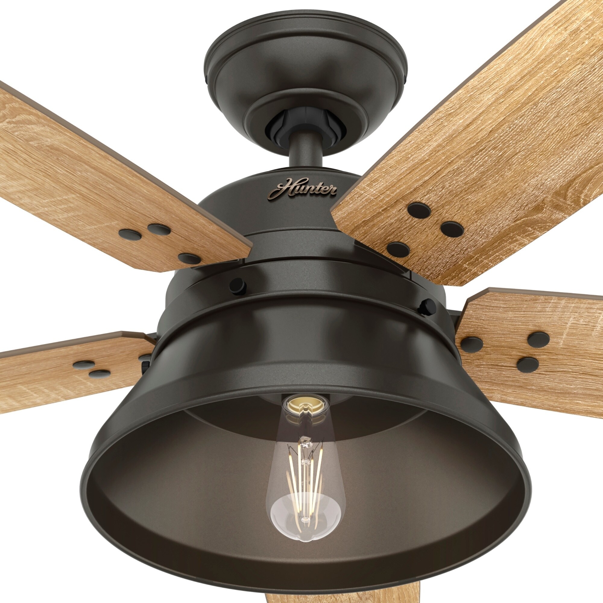 Hunter Ceiling Fan 52       / Black Intercept 2 Ceiling Fan 52 Hunter Pacific Lumera Living / Name brands · huge selection · low prices · free shipping