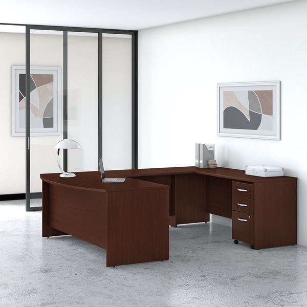 Studio C 72W U Shaped Desk with Drawers by Bush Business Furniture