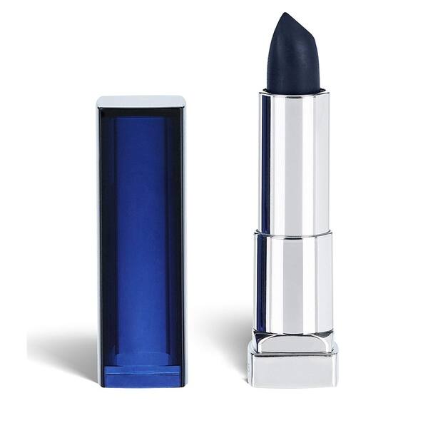Shop Maybelline Color Sensational Bold Matte Lipstick 840 Midnight Blue Overstock 30733018