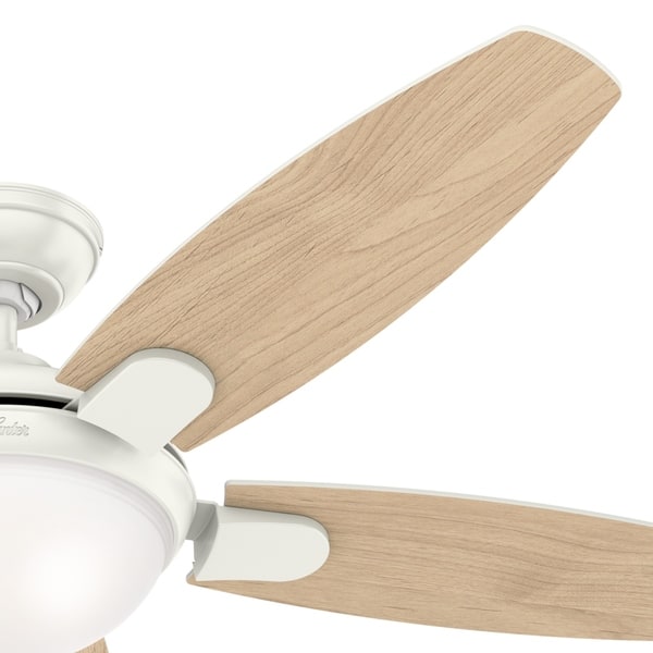 Hunter 54 Contempo Ceiling Fan With Led Light Kit And Remote Ceiling Fan With Led Light Kit
