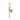 Mia 1 Light Wall Sconce - Rubbed Brass