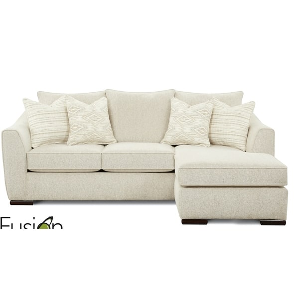 Vibrant Vision Oatmeal Chaise Sofa 30734030 Vibrant Vision Oatmeal Chaise Sofa