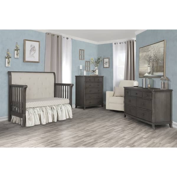 fisher price quinn vintage grey dresser Evolur Signature Amsterdam 5-In-1 Convertible crib - N/A - Bed Bath & Beyond West elm