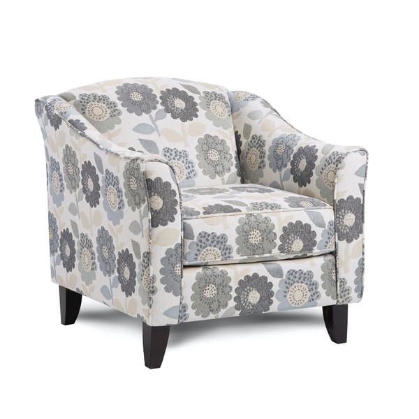 chambray accent chair