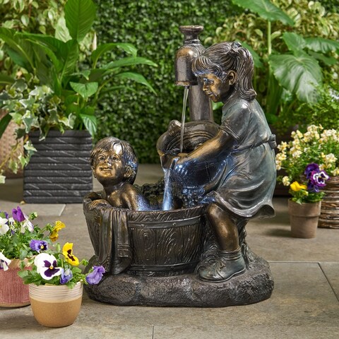 Hermanitos Fountain by Christopher Knight Home