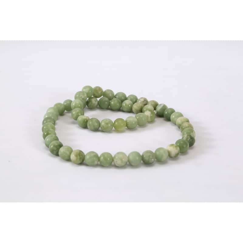 Artissance Extra Small Decorative Jade Bead, 0.5 Inch Diameter, Green