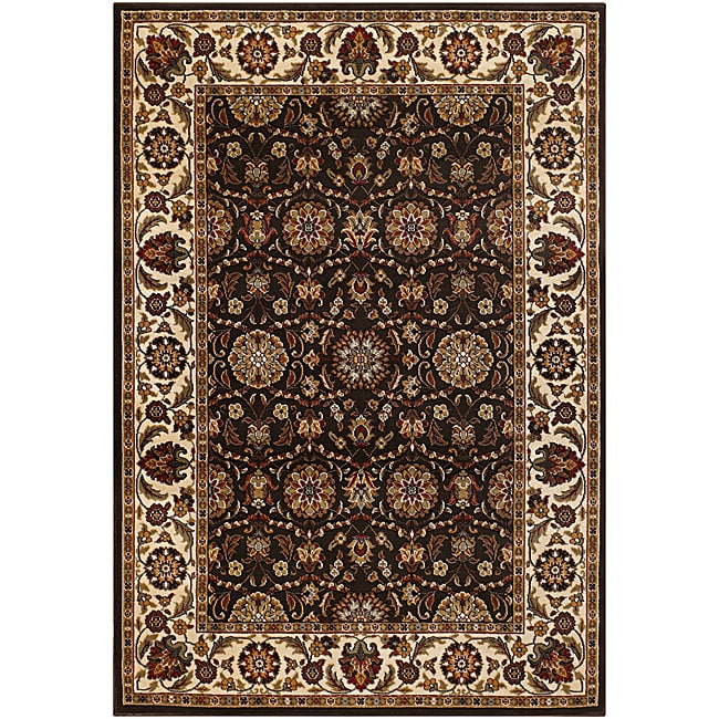 Mandara Traditional Amber Oriental Rug (5 X 8)