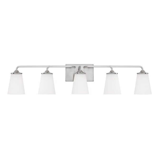 Shop Braylon 5 Light Bath Vanity Fixture Overstock 30740486