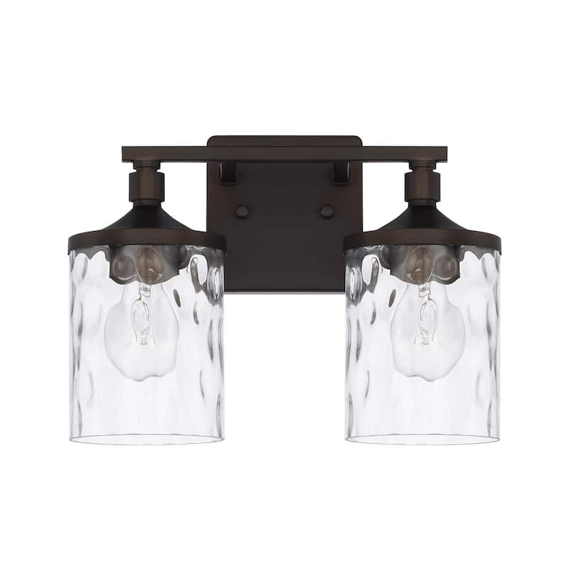 Colton 2-light Bath/ Vanity Fixture - Bronze