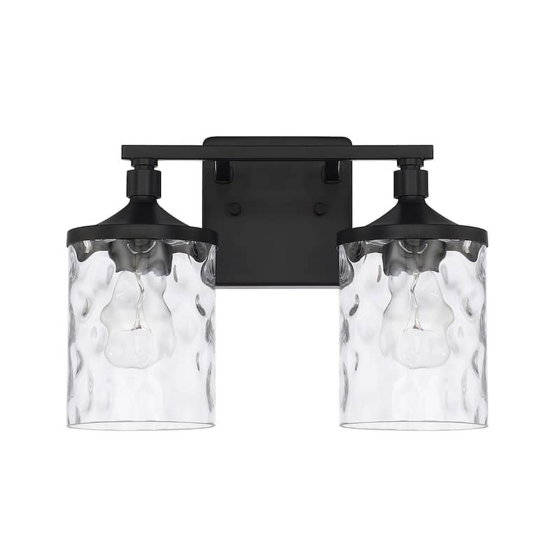 Colton 2-light Bath/ Vanity Fixture - Matte Black