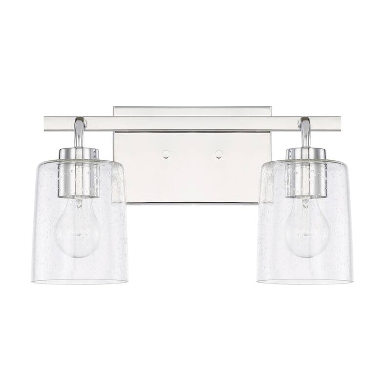 Greyson 2-light Bath Vanity Fixture - Chrome
