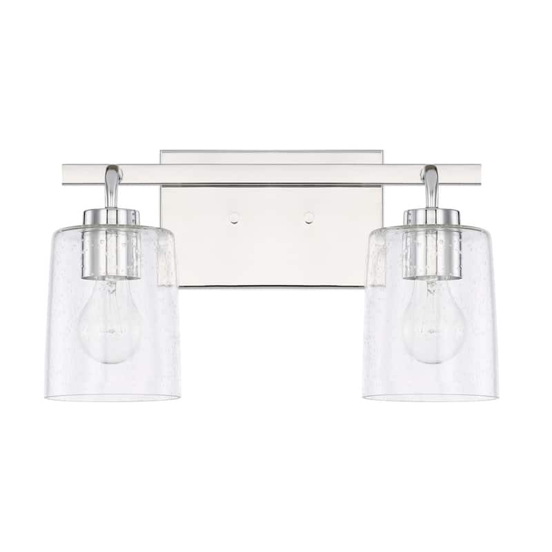 Greyson 2-light Bath Vanity Fixture - Chrome