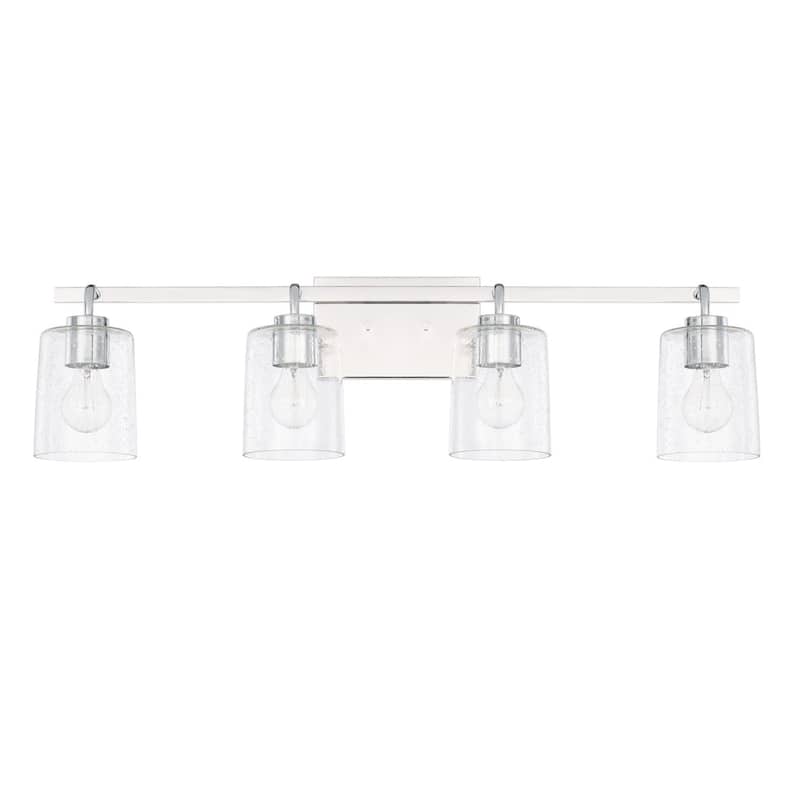 Greyson 4-light Bath/Vanity Fixture - Chrome