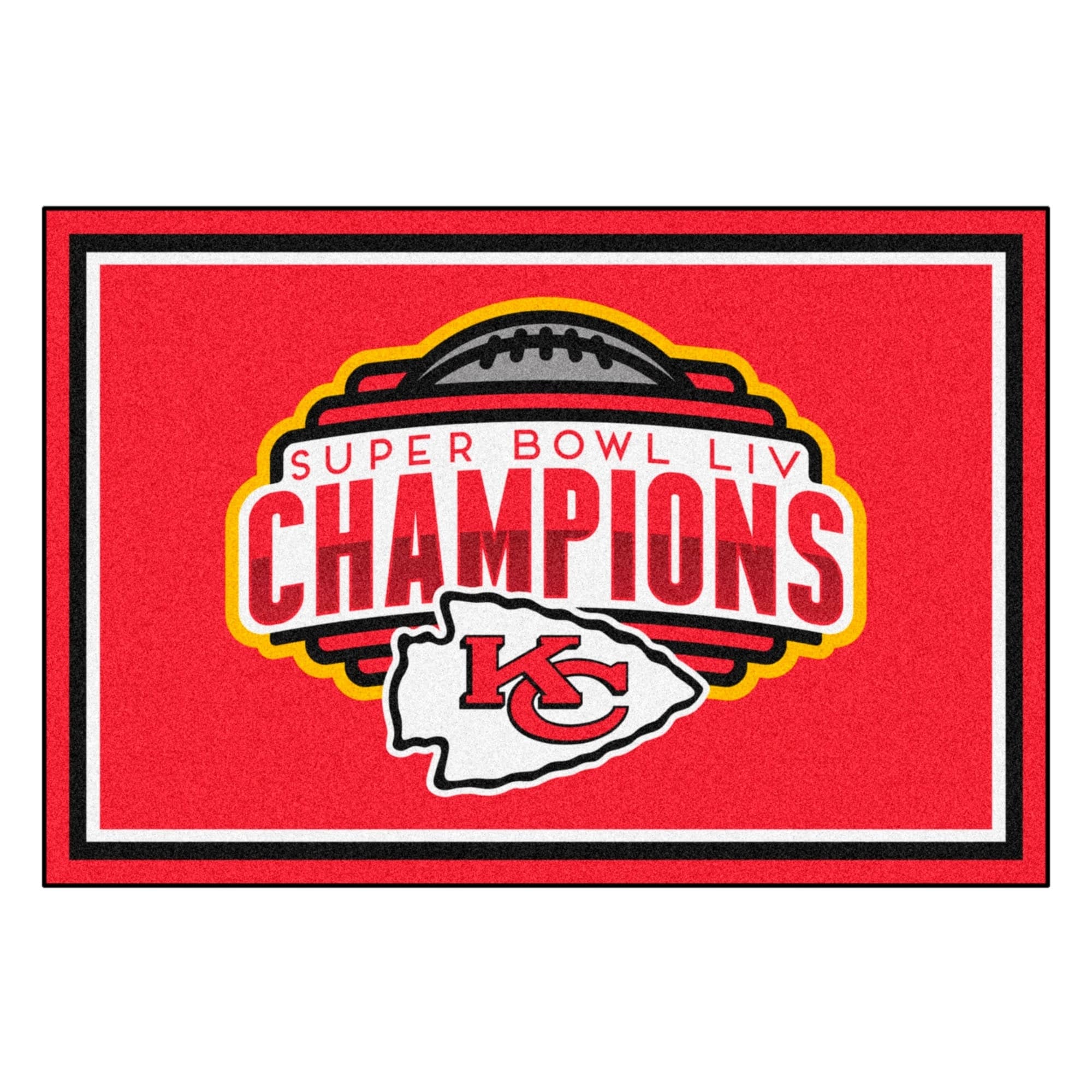 Kansas City Chiefs Super Bowl Liv Champions 5 Ft X 8 Kansas City Chiefs Super Bowl Liv